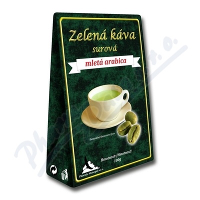 Zelená káva surová Arabica 100g